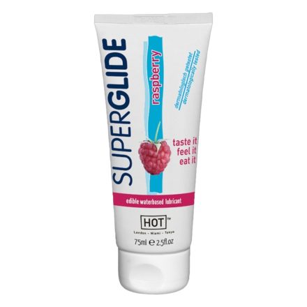 HOT SUPERGLIDE MÁLNA - EHETŐ SÍKOSÍTÓ (75ML)