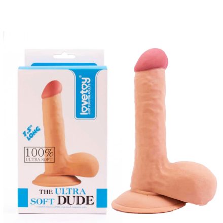 Lovetoy - THE ULTRA SOFT DUDE 7.5" ÉLETHŰ DILDÓ