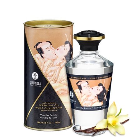 Shunga afrodiziákum olaj - Vanília 100ml